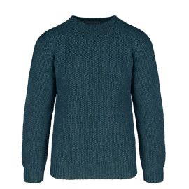 Men's Brodie Lugano Chunky Knitted Wool Crew Neck Jumper