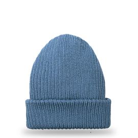 Airforce Merino Wool Ribbed Beanie Hat