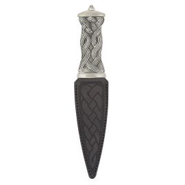 Earn Dress Sgian Dubh in Matt Pewter