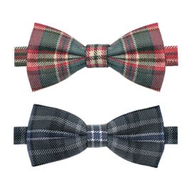 Made to Order Reiver Light Weight Tartan Bow Tie