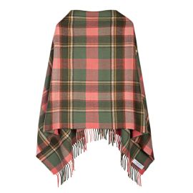 Bruce of Kinnaird Antique Tartan Lambswool Poncho