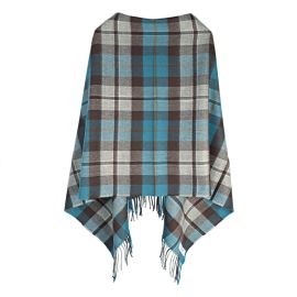 Georgia Rose Hunting Grey Lambswool Poncho