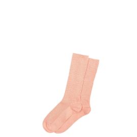 Womens Luxury Sea Pink Cashmere Blend Socks