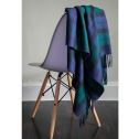 Border Black Watch Modern Tartan Lambswool Blanket