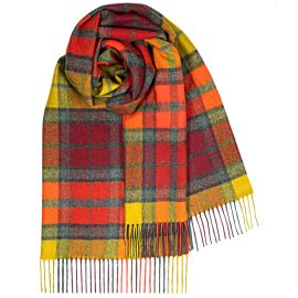 Buchanan Berry Tartan Lambswool Stole