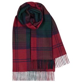 Lindsay Modern Tartan Lambswool Stole