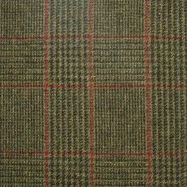 Brambling Glen Check Medium Weight Waverley Tweed Fabric