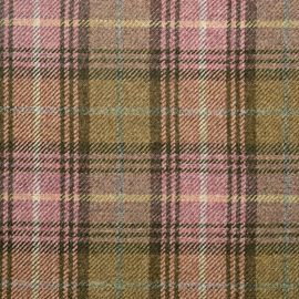 Linnet Check Medium Weight Waverley Tweed Fabric Sample