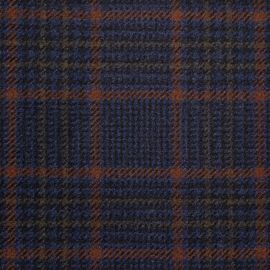 Bracken Country Glen Check Heavyweight Wool Fabric 