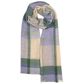 Dawson Alves Lilac Linen Scarf