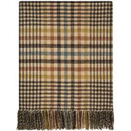 Forth Antique Glen Check Lambswool Blanket