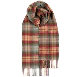 Bowhill Auld Scotland Tartan Lambswool Scarf