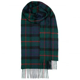 Bowhill Gunn Modern Tartan Lambswool Scarf