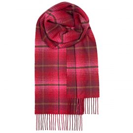 Lauriston Check Lambswool Scarf