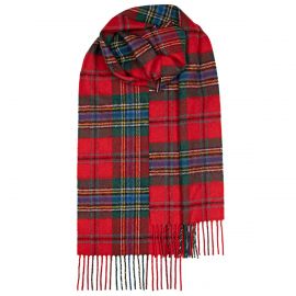 MacLean of Duart Modern Tartan Lambswool Scarf