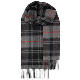 Moffat Modern Tartan Lambswool Scarf