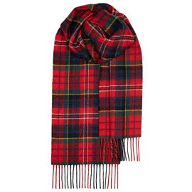 MacPherson Clan Modern Tartan Lambswool Scarf