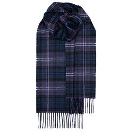 Scotland Forever Modern Tartan Lambswool Scarf