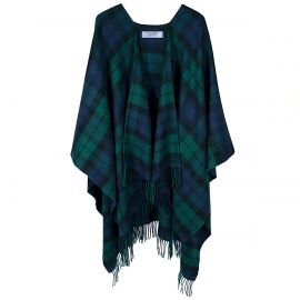 Black Watch Modern Tartan Lambswool Serape