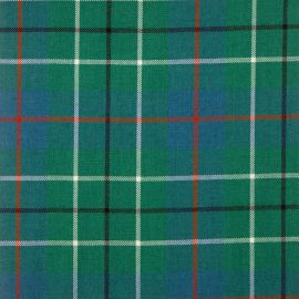 Duncan Ancient Medium Weight Tartan Fabric-Front