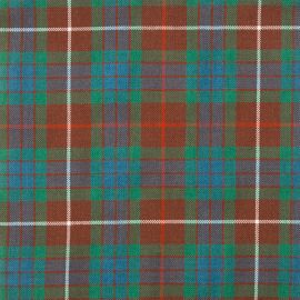 Fraser Hunting Ancient Medium Weight Tartan Fabric-Front