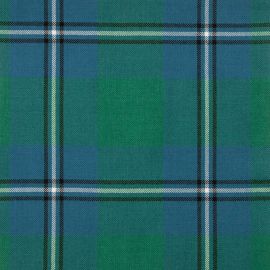 Irvine Ancient Medium Weight Tartan Fabric-Front