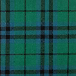 Keith Ancient Medium Weight Tartan Fabric-Front