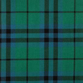 Keith Ancient Medium Weight Tartan Fabric-Front