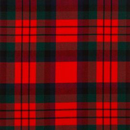 MacDuff Modern Medium Weight Tartan Fabric-Front