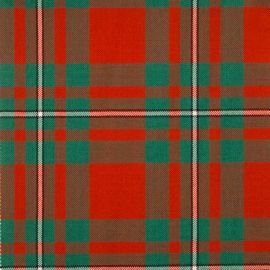 MacGregor Ancient Medium Weight Tartan Fabric-Front