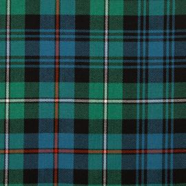 MacKenzie Ancient Medium Weight Tartan Fabric-Front