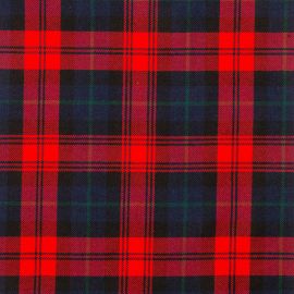 MacLachlan Modern Medium Weight Tartan Fabric-Front