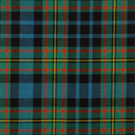 MacLellan Ancient Medium Weight Tartan Fabric-Front