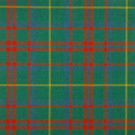 MacIntosh Hunting Ancient Medium Weight Tartan Fabric-Front