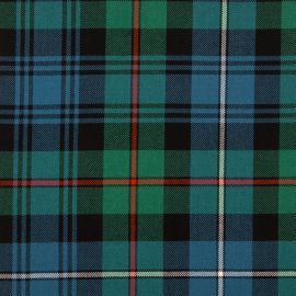 Robertson Hunting Ancient Medium Weight Tartan Fabric-Front