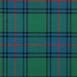 Shaw Ancient Medium Weight Tartan Fabric-Front
