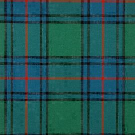 Shaw Ancient Medium Weight Tartan Fabric-Front