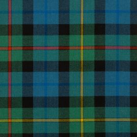 Smith Ancient Medium Weight Tartan Fabric-Front