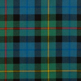 Smith Ancient Medium Weight Tartan Fabric-Front