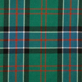 Sinclair Hunting Ancient Medium Weight Tartan Fabric-Front