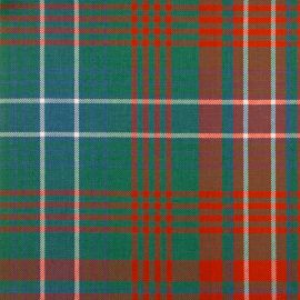 Wilson Ancient Medium Weight Tartan Fabric-Front