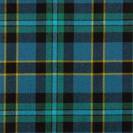 Weir Ancient Medium Weight Tartan Fabric-Front