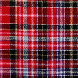 Aberdeen Light Weight Tartan Fabric-Front