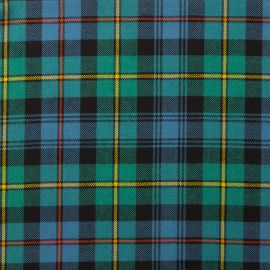 Baillie Ancient Light Weight Tartan Fabric-Front