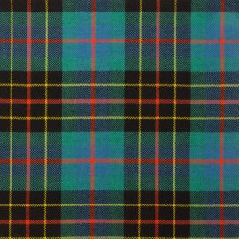 Brodie Hunting Light Weight Ancient Tartan Fabric-Front