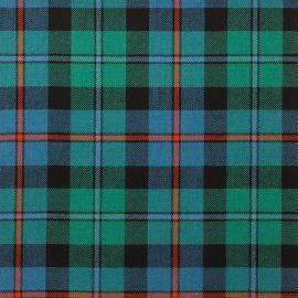 Campbell of Cawdor Ancient Light Weight Tartan Fabric-Front