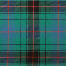 Davidson Clan Ancient Light Weight Tartan Fabric-Front