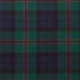 Dundas Modern Light Weight Tartan Fabric-Front