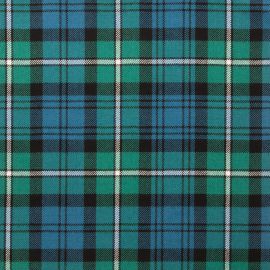 Forbes Ancient Light Weight Tartan Fabric-Front