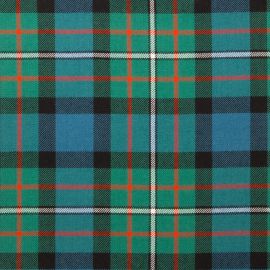 Ferguson Ancient Light Weight Tartan Fabric-Front